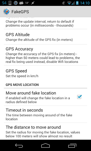 fake gps location spoofer android